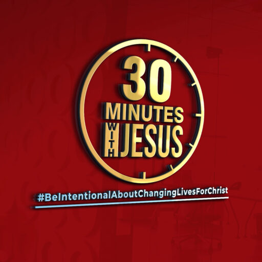 30 minutes with jesus logo